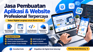 jasa pembuatan aplikasi dan website profesional developer software custom indonesia